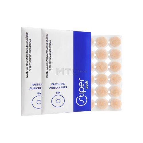 Kit 2 Stiper Pads Auricular 18un - Stiper