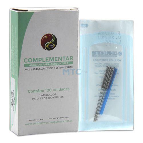 Agulha De Acupuntura Sistêmica - Individual - 100un - 25x30 - Complementar