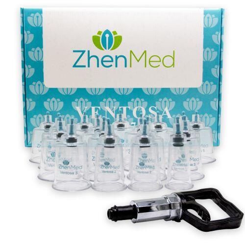 Kit Ventosa c/17 Copos - ZhenMed