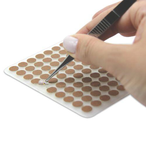 Caixa Ponto Ouro para Auriculoterapia c/ 30 cartelas - ZhenMed