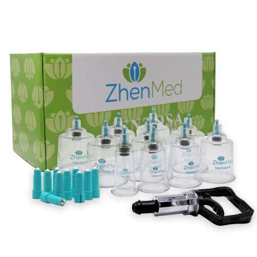 Kit Ventosa c/10 Copos - ZhenMed + Pinos Magnéticos