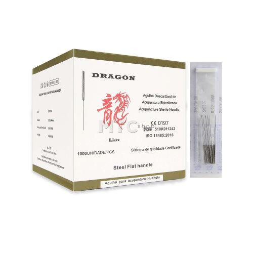Agulha De Acupuntura Sistêmica - 1000un - Linz - Blister - Dragon