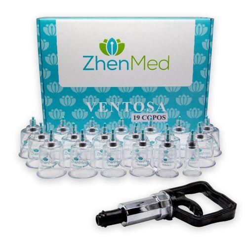 Kit Ventosa c/19 Copos - ZhenMed