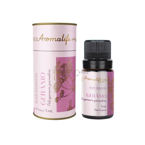Óleo Essencial Gerânio - 5ml - AromaLife