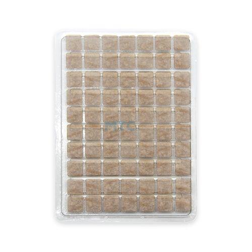 Placa Ponto Cristal Para Auriculoterapia Micropore Quadrado - 70un - MaisPonto