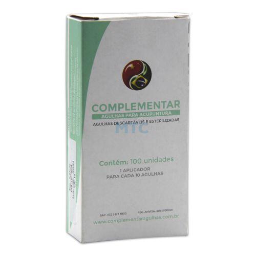 Agulha De Acupuntura Sistêmica - Individual - 100un - 25x30 - Complementar