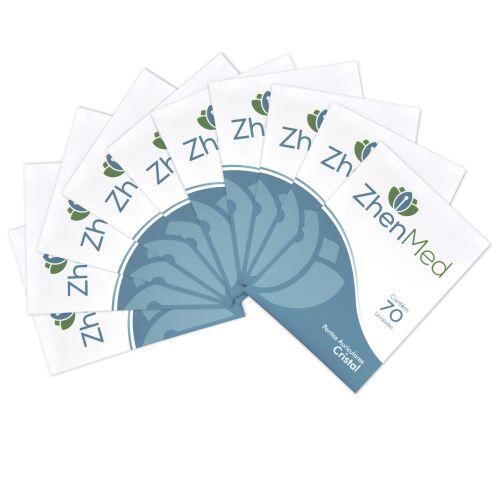 10 Placas Ponto Cristal - ZhenMed