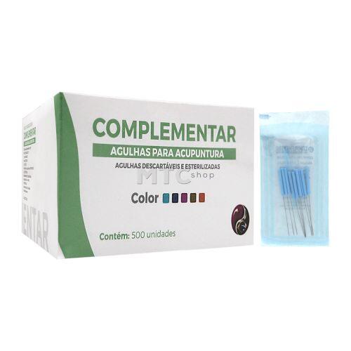 Agulha Sistêmica Cabo Espiral - Plus - Color - 500un - Complementar