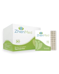 Ponto Semente Para Auriculoterapia - Caixa c/30 - ZhenMed